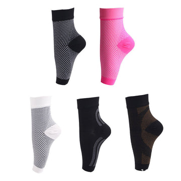 Sports Compression Ankle Foot Sleeve